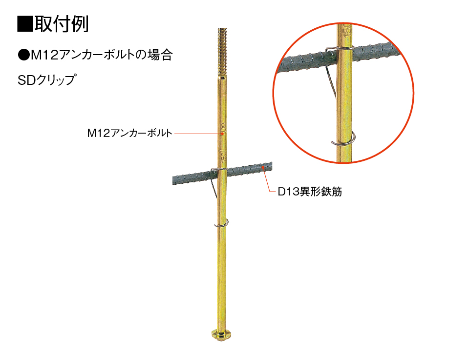 取付例SDクリップ