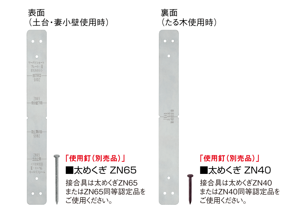 ツーバイショートプレート・Ⅱ製品画像2