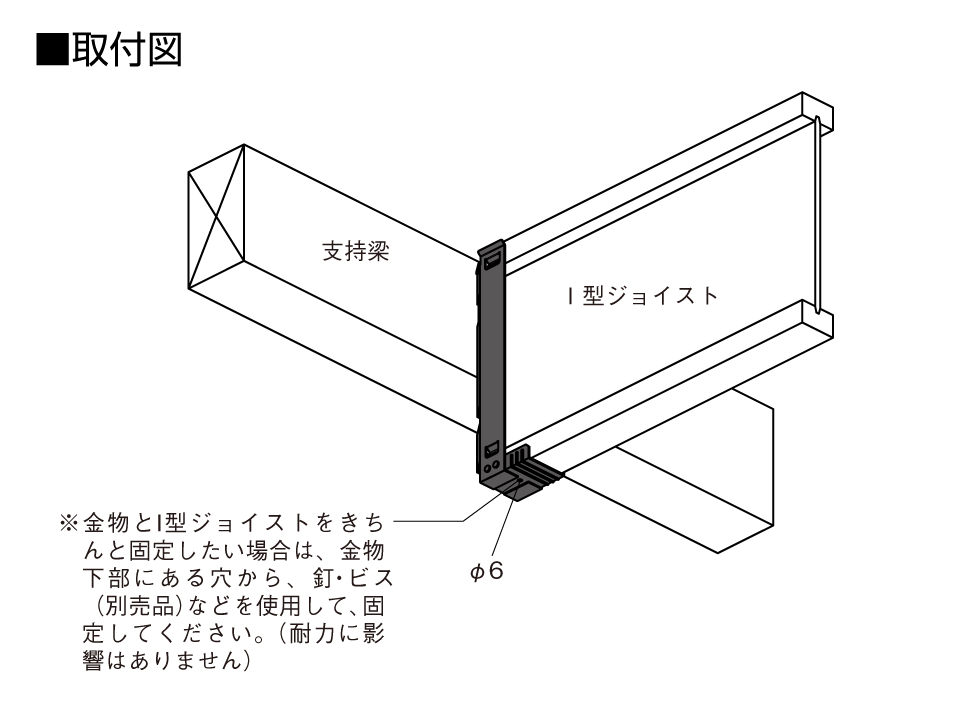 PS-Iハンガー取付図