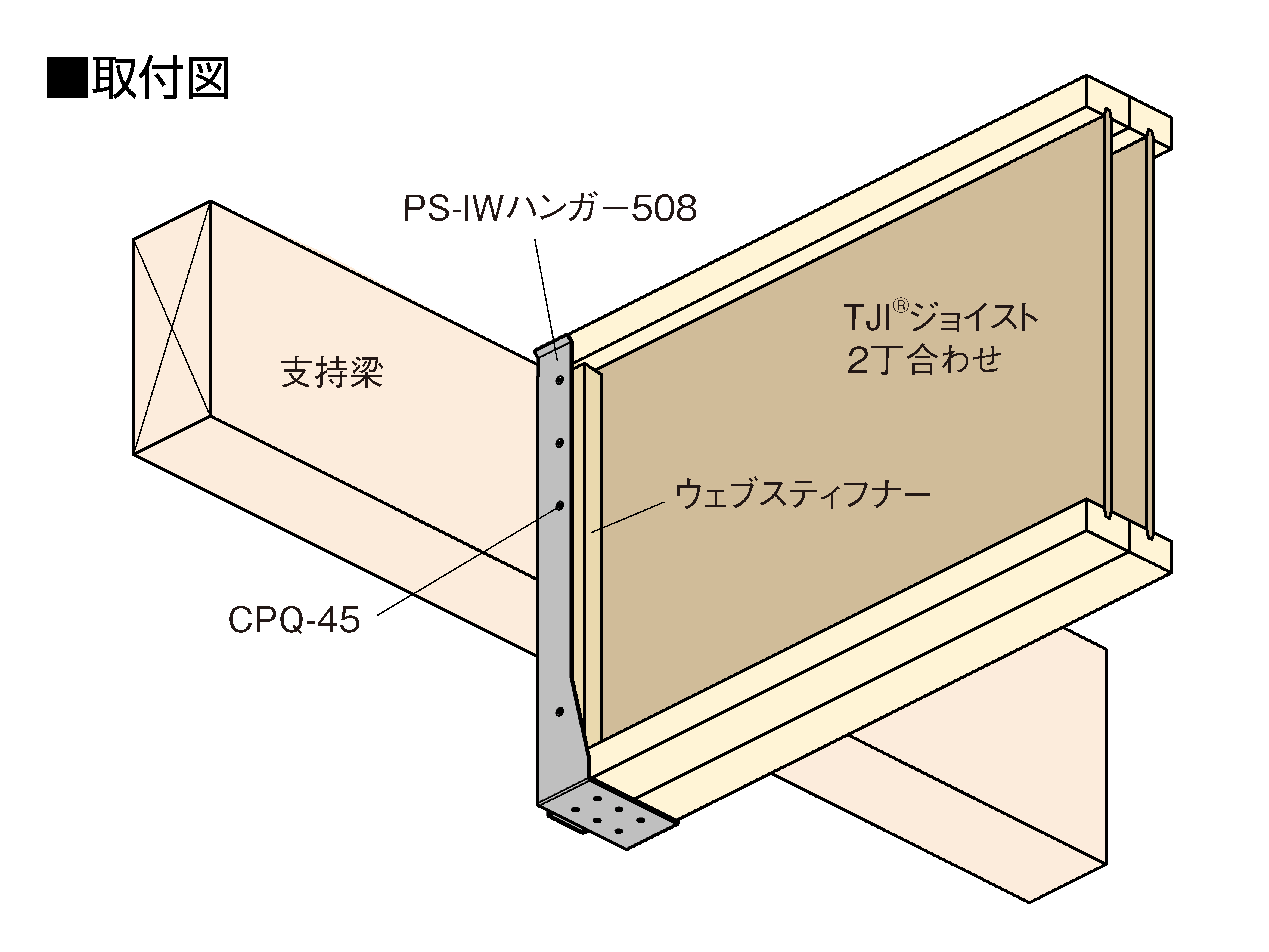 PS-IWハンガー508_取付図
