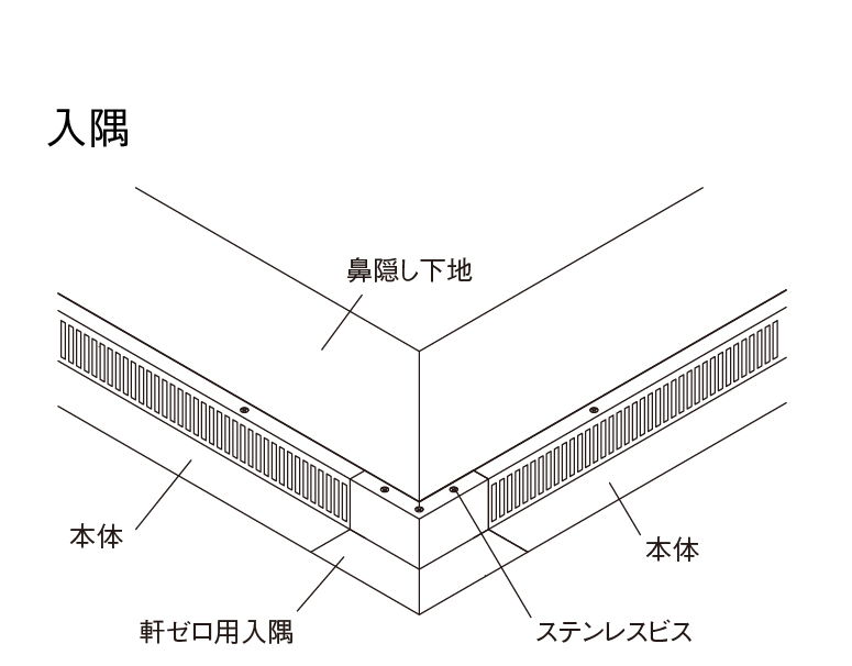 BXカネシン 軒裏換気口 見切タイプホワイト (3種類) - 5