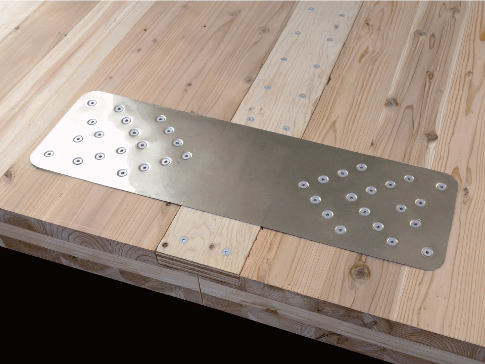 軽量かつCLTの切り欠き不要で作業性向上！MP帯金物新発売 - BX