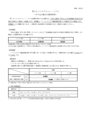 めり込み耐力の説明資料