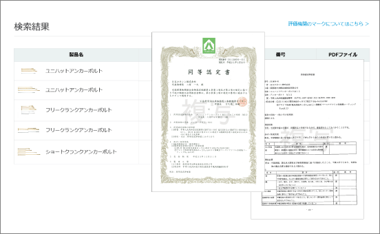 試験成績書 ダウンロード